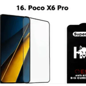 گلس SuperD مدل Poco X6 Pro